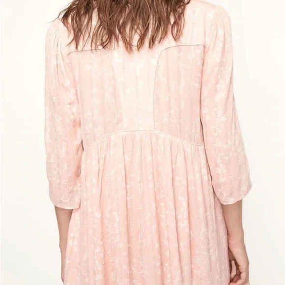 Ba$sh light pink Frezza nude short swing dress - Picture 12 of 12